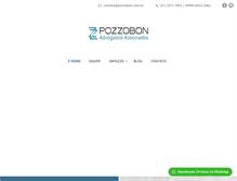 Tablet Screenshot of pozzobon.com.br